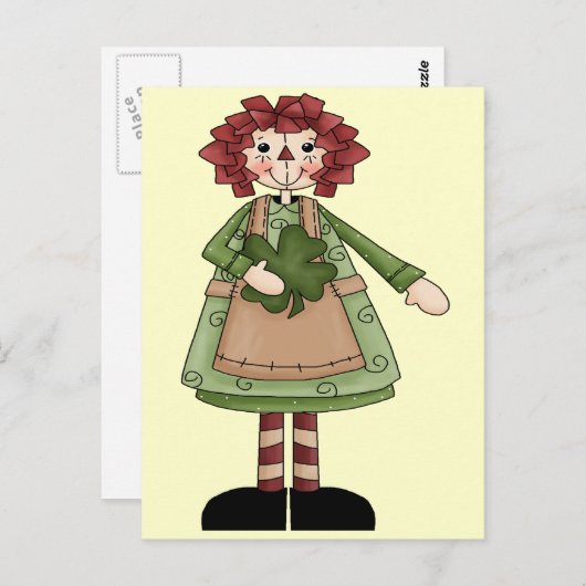 Raggedy March Briefkaart (Voorkant / Achterkant)