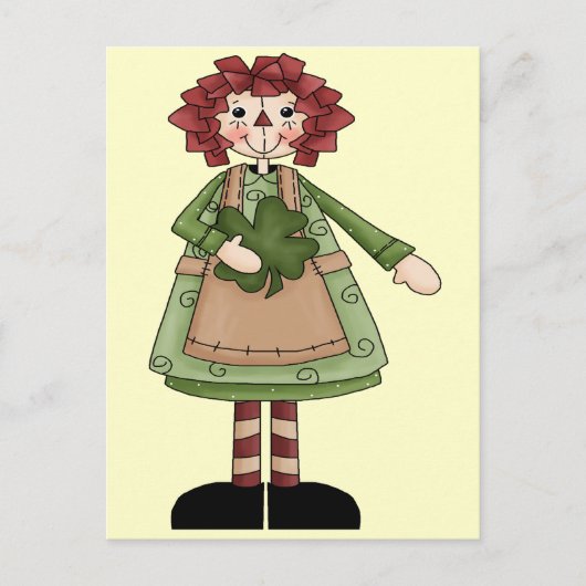 Raggedy March Briefkaart (Voorkant)