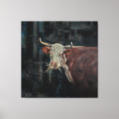 "Raggedy" The Family Cow 40" x 40" |  Canvas Afdruk (Voorkant)
