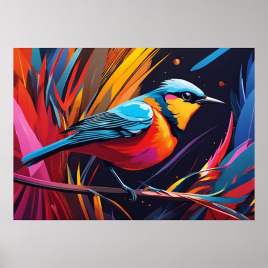 Raggiana-Poster Poster (Voorkant)