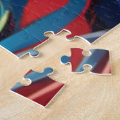 Raggiana Vogelpuzzel Legpuzzel (Zijkant)