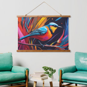 Raggiana Vogelwandtapijt Hangend Wandkleed