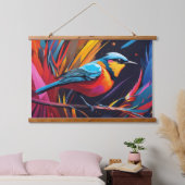 Raggiana Vogelwandtapijt Hangend Wandkleed (Slaapkamer)