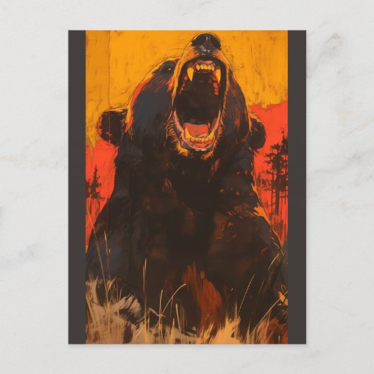 Raging beer briefkaart (Voorkant)