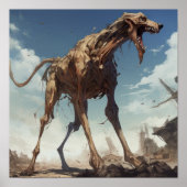 Raging Behemoth: Furious Giant Dog Poster (Voorkant)