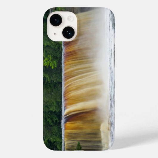 Raging boven Tahquamenon Hoesje-Mate iPhone Case (Achterkant)