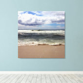 Raging-breedte (volledig uitzicht) canvas afdruk (Insitu (Houten vloer))