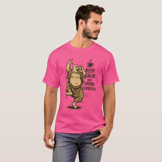 Raging Buddha T-shirt (Voorkant volledig)