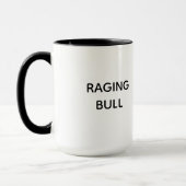 Raging bull Two-Tone Mug, 15 oz Mok (Links)