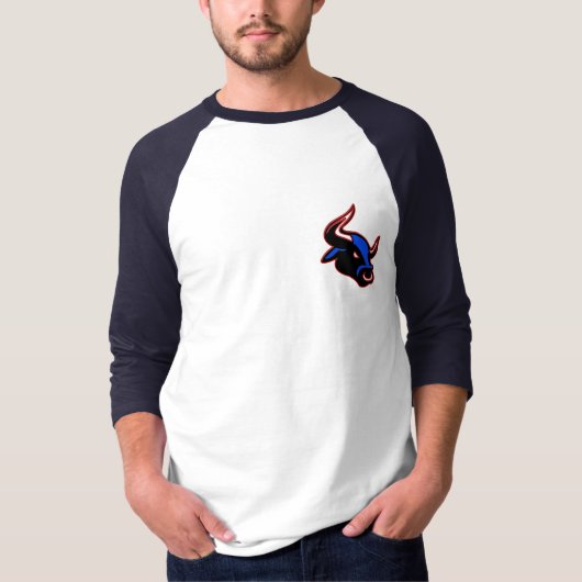 Raging Bulls Head Logo T-shirt (Voorkant)