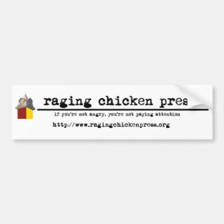Raging Chicken Press Bumpersticker