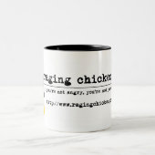 Raging Chicken Press Mok (Center)