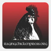 Raging Chicken Press Sticker 2 (Voorkant)