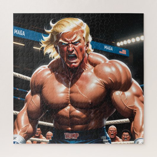 Raging Donny T (MMA/Wrestling MAGA Superstar) Legpuzzel (Verticaal)