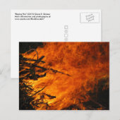 Raging Fire Briefkaart (Voorkant / Achterkant)