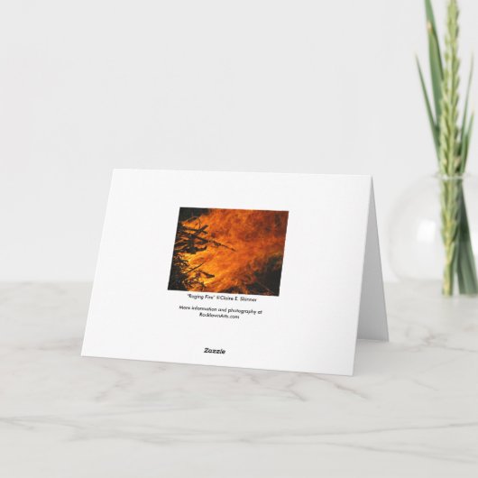 Raging Fire Kaart (Achterkant)