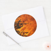 Raging Fire Ronde Sticker (Envelop)