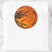 Raging Fire Ronde Sticker (Tas)