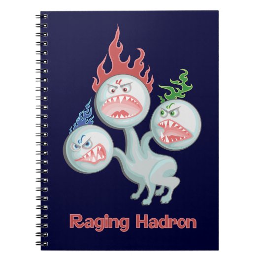 Raging Hadron Notitieboek (Voorkant)