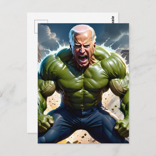 Raging ‘No Malarkey’ Joey B. van Scranton, PA Briefkaart (Voorkant / Achterkant)