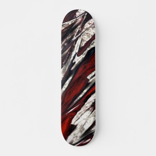 Raging Red Flames Persoonlijk Skateboard (Voorkant)