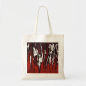 Raging Red Flames Tote Bag (Voorkant)
