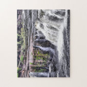 Raging River - Manabezho Herfsten - 11x14 - 252 pc Legpuzzel (Verticaal)