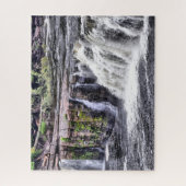 Raging River - Manabezho-Herfsten - 16x20 - 520 st Legpuzzel (Verticaal)