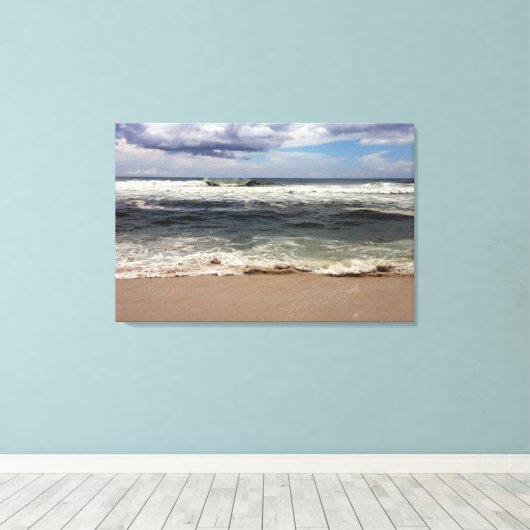 Raging-tint Canvas Afdruk (Insitu (Houten vloer))