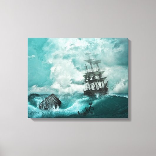 Raging-Zee Canvas Afdruk (Voorkant)