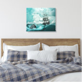 Raging-Zee Canvas Afdruk (Insitu (Slaapkamer))