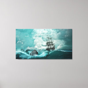 Raging-Zee Canvas Afdruk