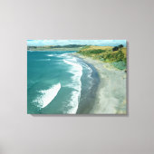 Raglan Beach, Nieuw-Zeeland door Bruce Stanfield Canvas Afdruk (Voorkant)