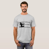 Raglan "Heb je PVC?" T-Shirt (Voorkant volledig)