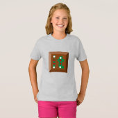RAGLAN SWEAT SHIRT IT CHOCOLADE SNOEPJES (Voorkant volledig)