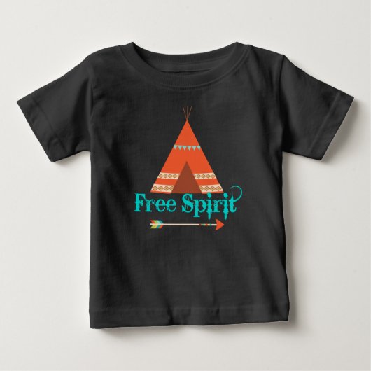Raglan T-shirt Pee Free Spirit T-shirt (Voorkant)