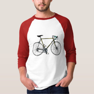 Raglan van het Sleeve van de Cyclusbasis 3/4 T-shirt