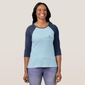 Raglan voor vrouwen van TMP T-shirt (Voorkant volledig)