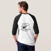 raglans sleeve shirt - veel kleuren (Achterkant volledig)