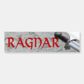 Ragnar Bumpersticker (Voorkant)