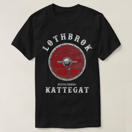 Ragnar Lothbrok Kattegat T-shirt (Design voorkant)