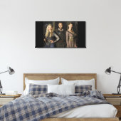 Ragnar Lothbrok Lagertha Aslaug Canvas Afdruk (Insitu (Slaapkamer))