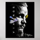 Ragnar Lothbrok Vikings Tv reeks Poster (Voorkant)