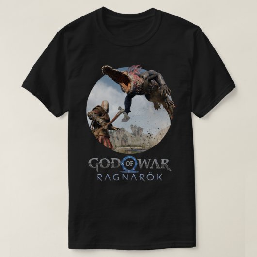 Ragnarok God of War T-shirt (Design voorkant)
