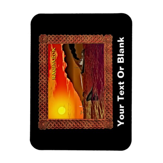 Ragnarok voor walvissen magneet (Verticaal)