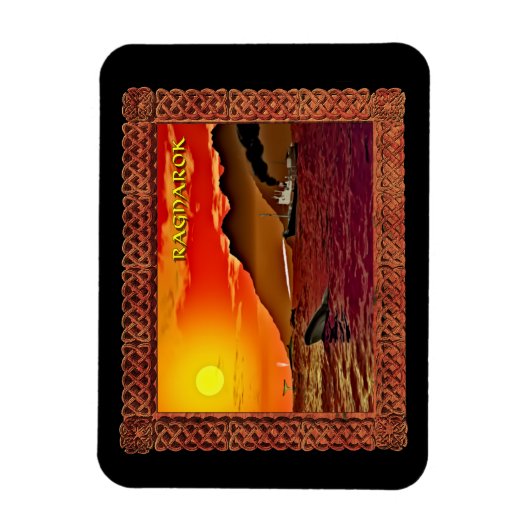 Ragnarok voor walvissen magneet (Verticaal)
