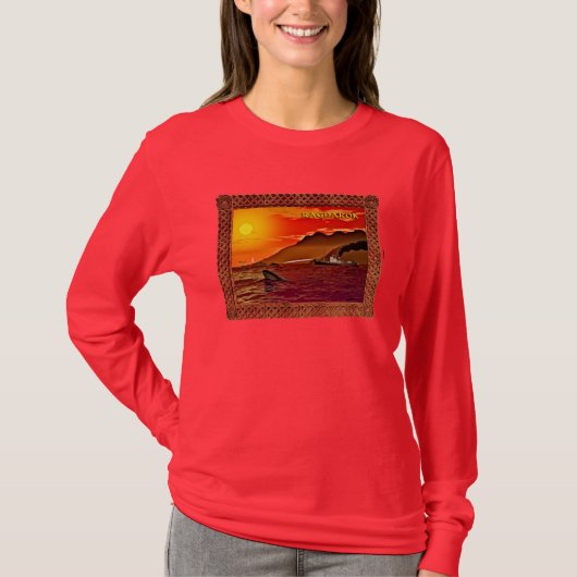 Ragnarok voor walvissen t-shirt (Voorkant)