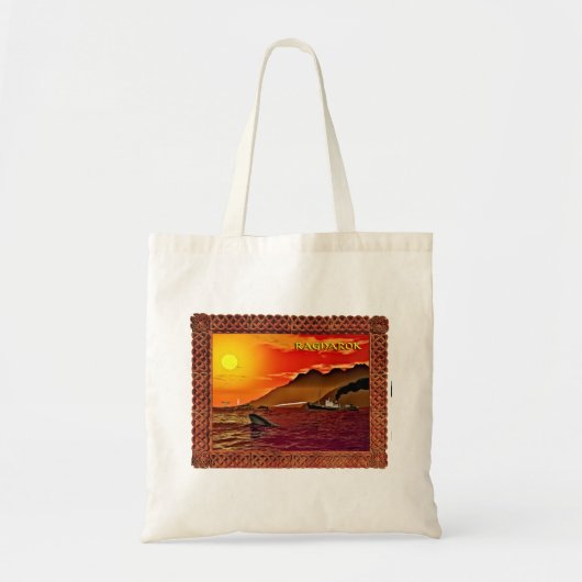 Ragnarok voor walvissen tote bag (Voorkant)