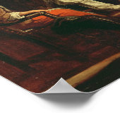 Ragotin Behandeld met een Cuppingglas Poster (Hoek)