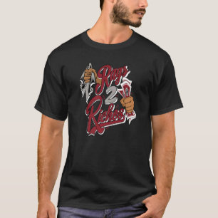 Rags 13s rode flint met 2 riches t-shirt
